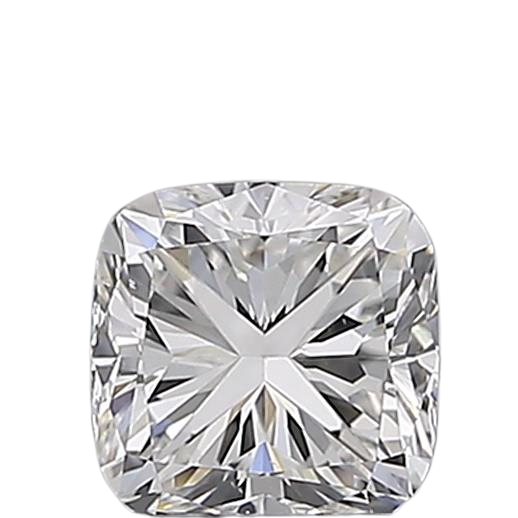 0.5 Carat E VS2 Cushion Natural Diamond