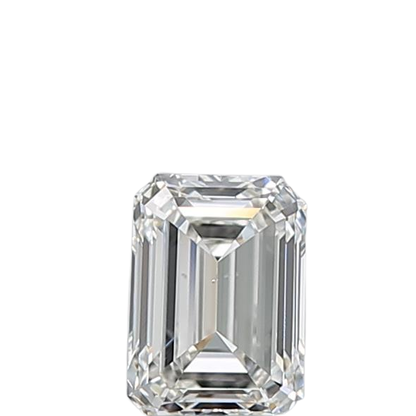 0.5 Carat H VS2 Emerald Natural Diamond