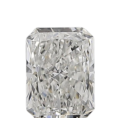0.59 Carat F VVS1 Radiant Natural Diamond