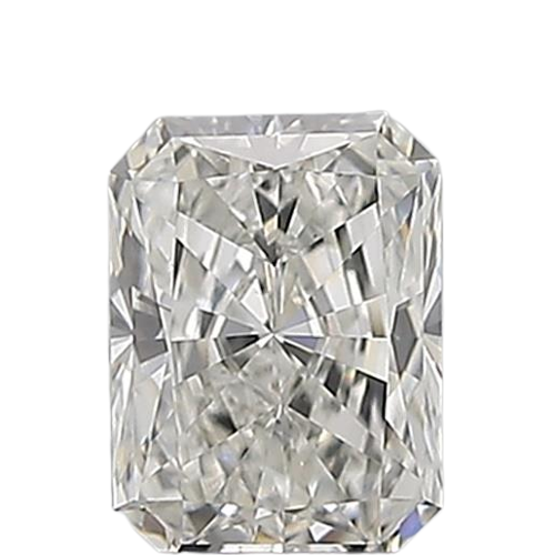 0.5 Carat G VS2 Radiant Natural Diamond