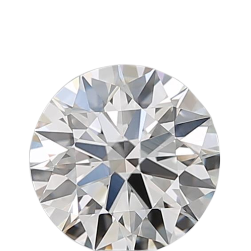 0.63 Carat G VVS1 Round Natural Diamond
