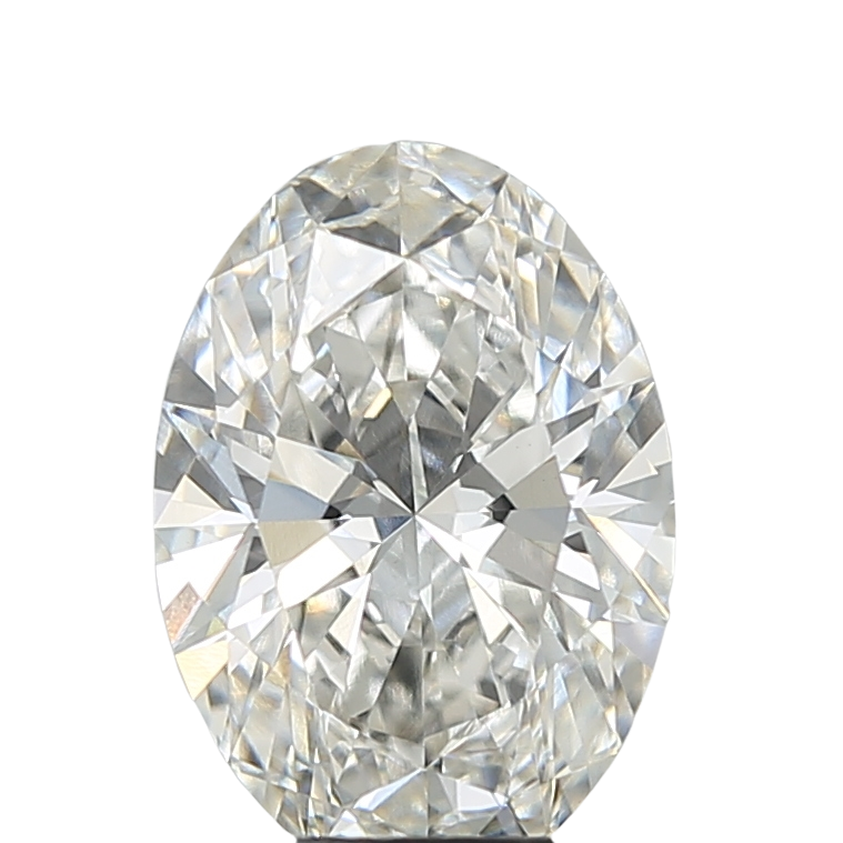 3.09 Carat F VVS2 Oval Lab Diamond