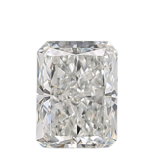 0.5 Carat H VVS1 Radiant Natural Diamond