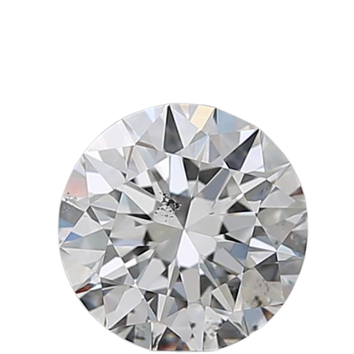 0.52 Carat G SI1 Round Natural Diamond