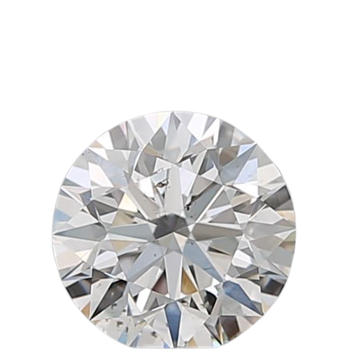 0.5 Carat H SI1 Round Natural Diamond