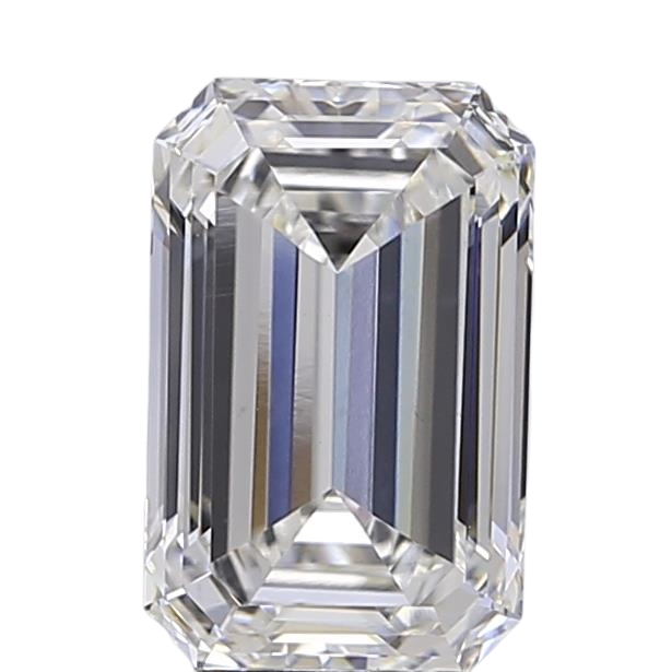 3.08 Carat F VVS2 Emerald Lab Diamond