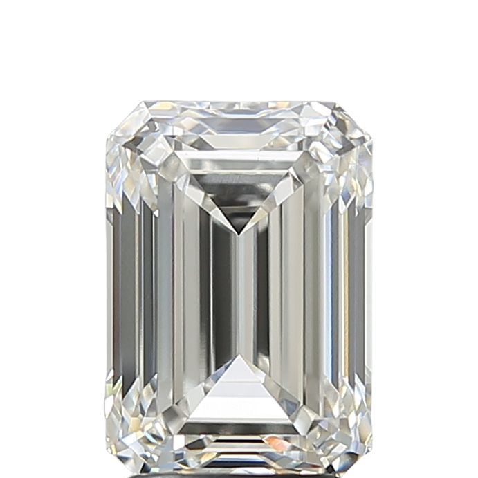 3.07 Carat F VVS2 Emerald Lab Diamond