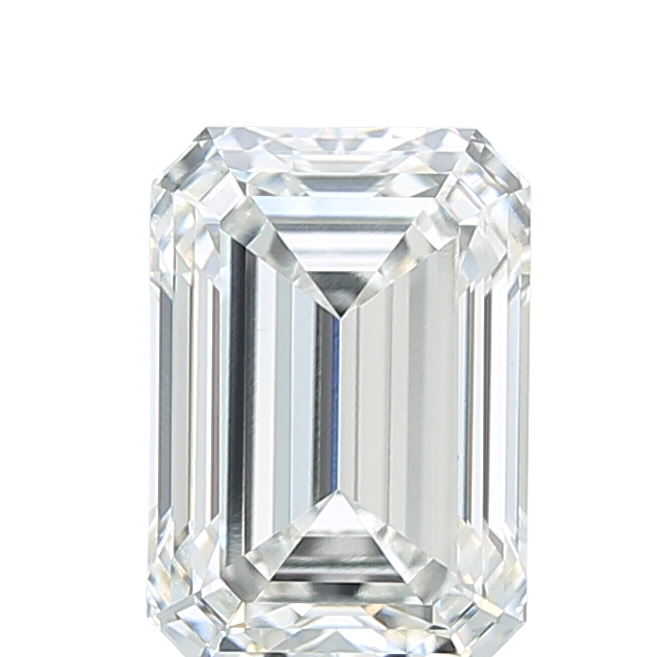 3.02 Carat F VVS2 Emerald Lab Diamond