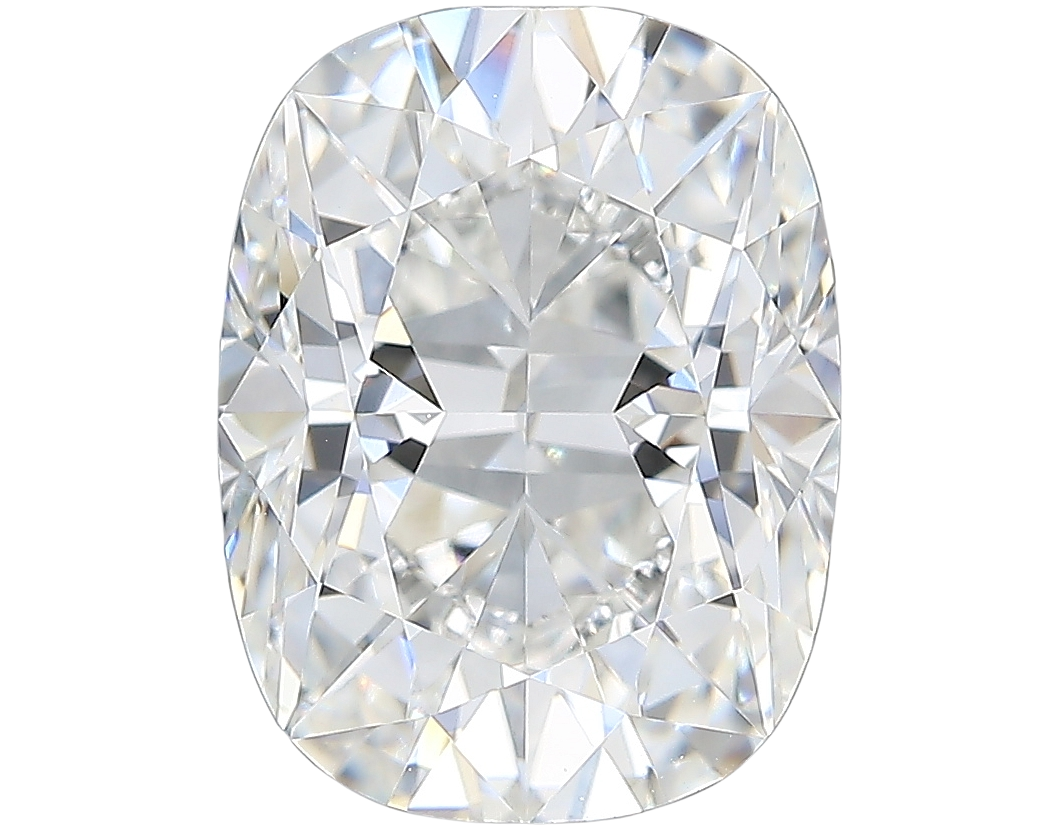 3.17 Carat E VVS2 Elongated Cushion Lab Diamond