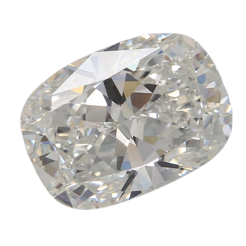 3 Carat E VVS2 Elongated Cushion Lab Diamond