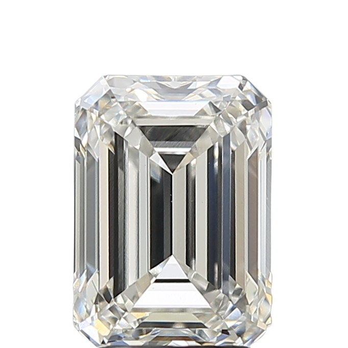 3.05 Carat F VVS2 Emerald Lab Diamond