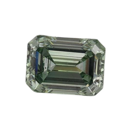 0.75 Carat GREEN VVS2 Emerald Lab Diamond
