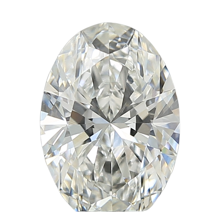 3.06 Carat F VVS2 Oval Lab Diamond