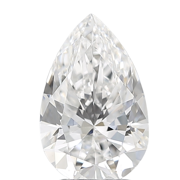 3.01 Carat E VVS2 Pear Lab Diamond