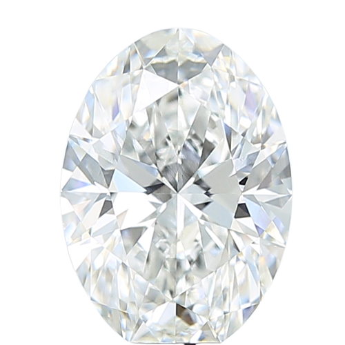 3.07 Carat F VVS2 Oval Lab Diamond