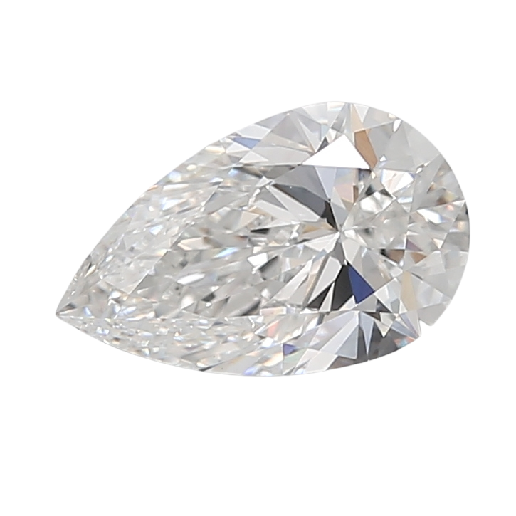3.08 Carat E VVS2 Pear Lab Diamond