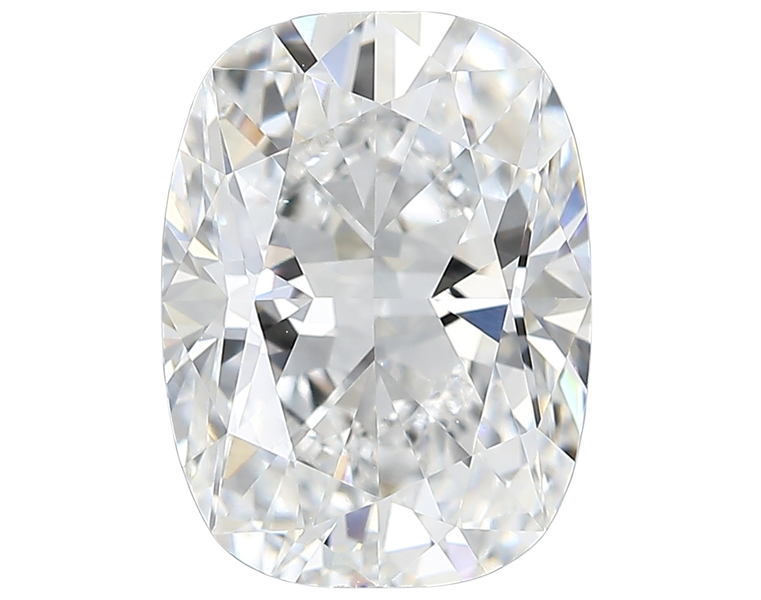 3.07 Carat E VVS2 Elongated Cushion Lab Diamond