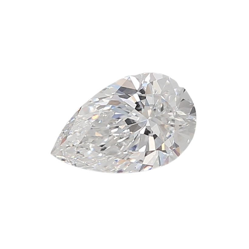 3.08 Carat E VVS2 Pear Lab Diamond