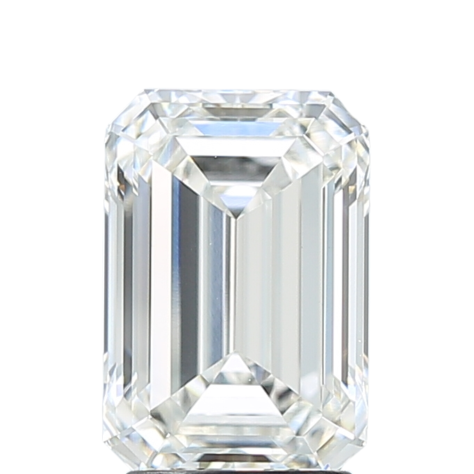 3.01 Carat F VVS2 Emerald Lab Diamond