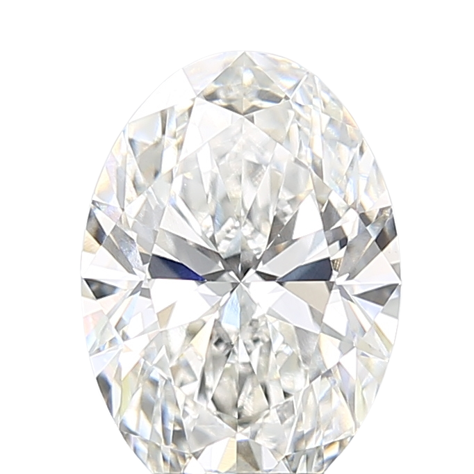 3.04 Carat F VVS2 Oval Lab Diamond