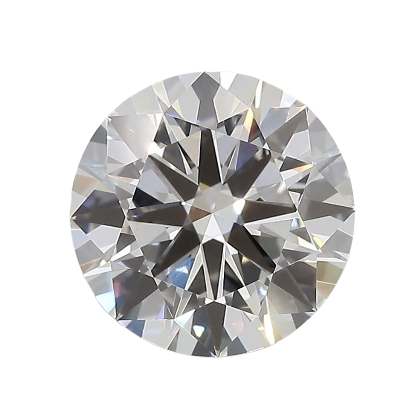 3 Carat E VVS2 Round Lab Diamond