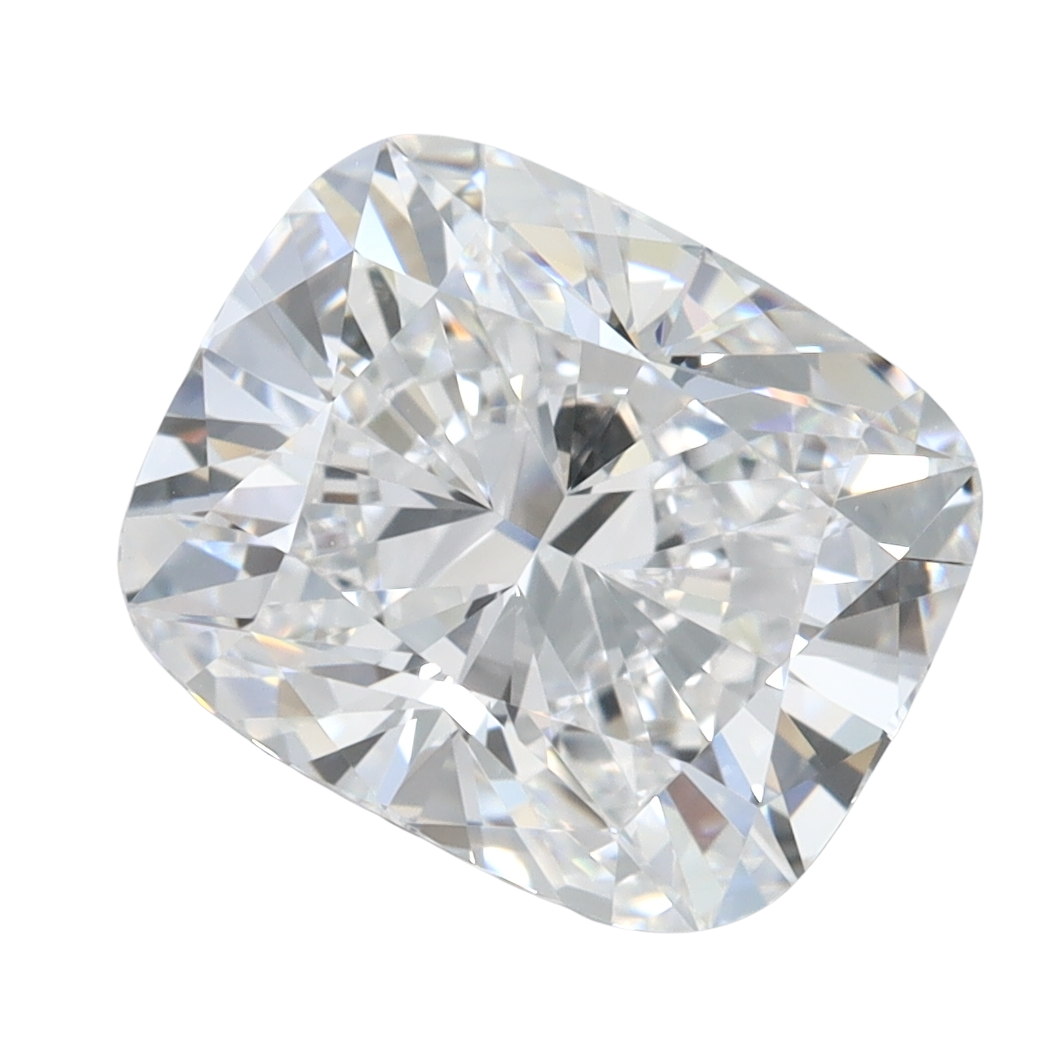 3 Carat D VVS1 Elongated Cushion Lab Diamond