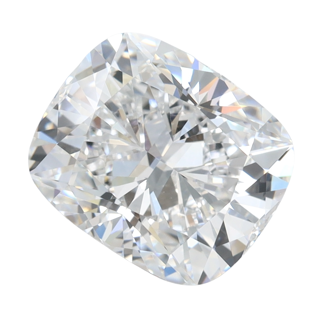 3.02 Carat D VVS2 Elongated Cushion Lab Diamond