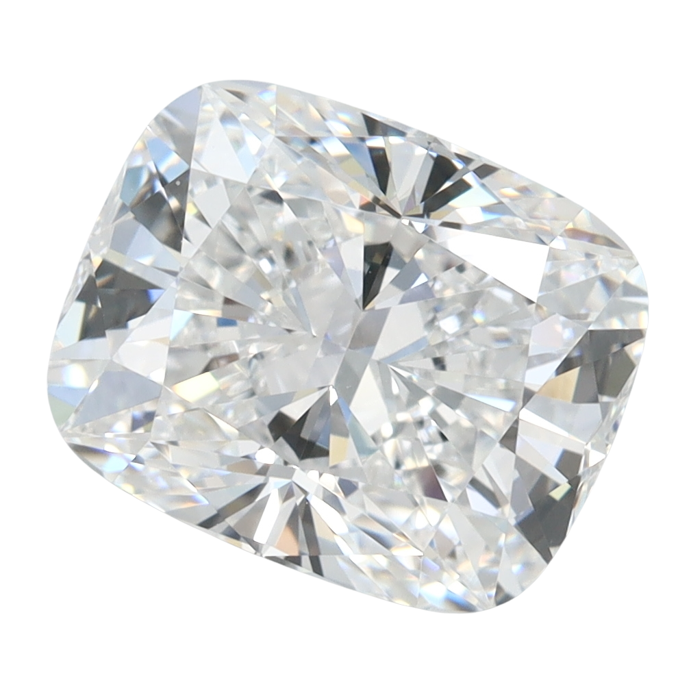 3.04 Carat D VVS1 Elongated Cushion Lab Diamond