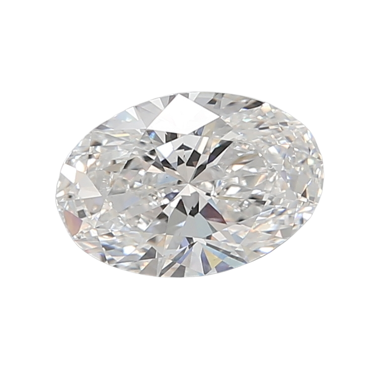 3.09 Carat E VVS2 Oval Lab Diamond