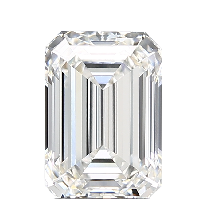 3.02 Carat F VVS2 Emerald Lab Diamond