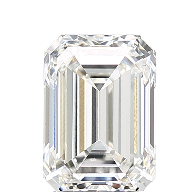 3.06 Carat F VVS2 Emerald Lab Diamond