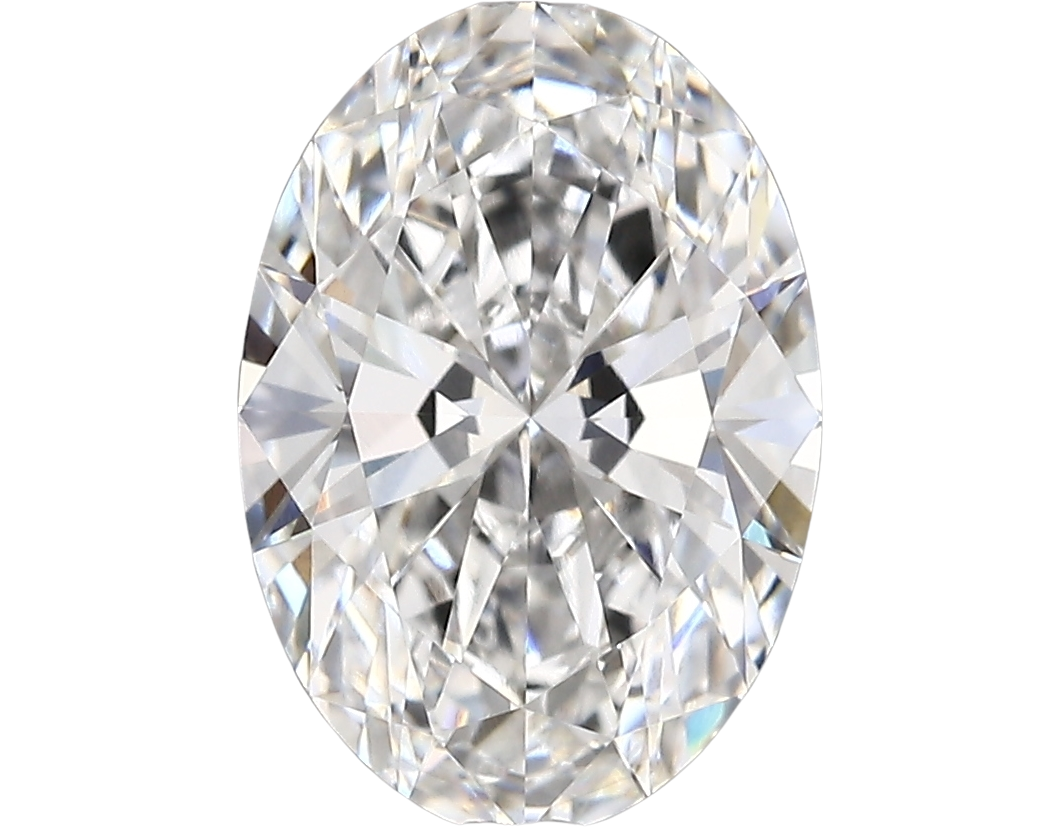 3.06 Carat E VVS2 Oval Lab Diamond
