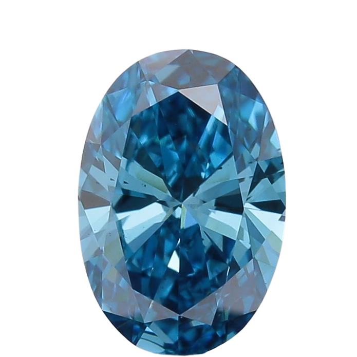 1.01 Carat BLUE VS2 Oval Lab Diamond