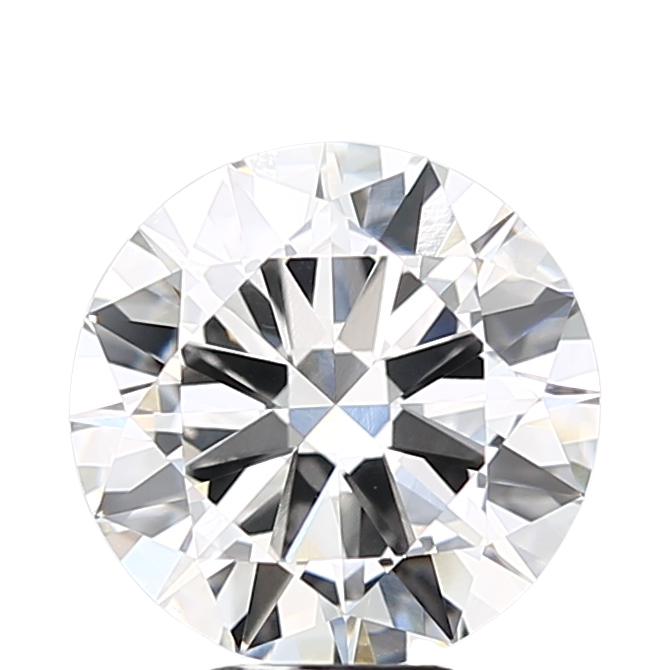 3 Carat F VVS2 Round Lab Diamond
