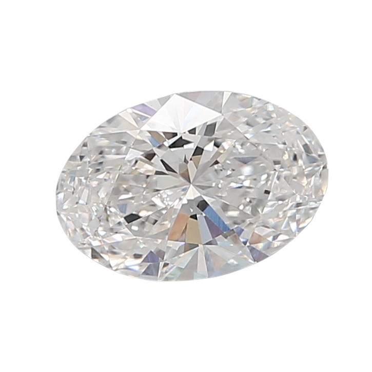 3.09 Carat E VVS2 Oval Lab Diamond