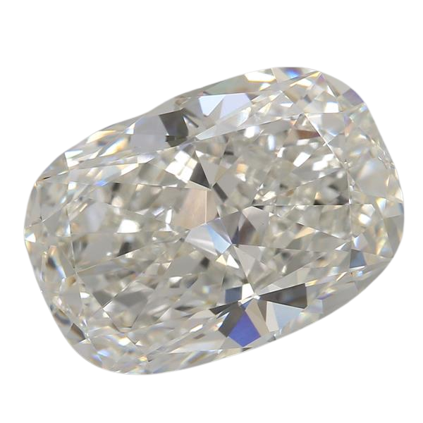 5.01 Carat F VVS2 Elongated Cushion Lab Diamond