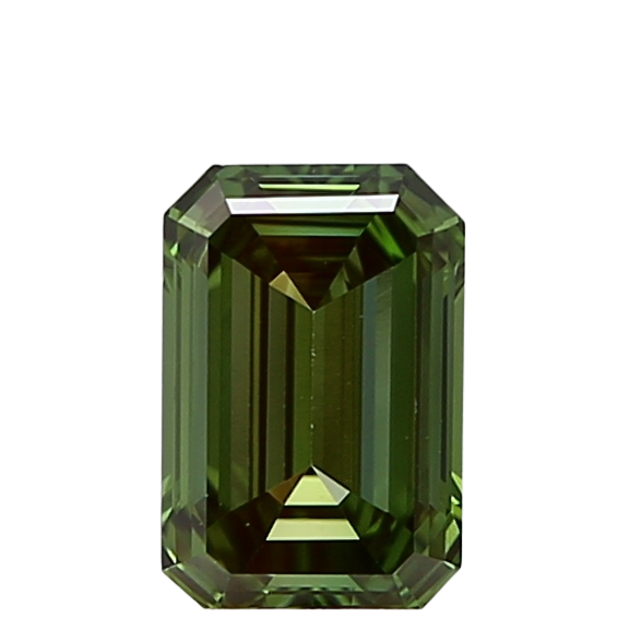 0.87 Carat GREEN VS1 Emerald Lab Diamond