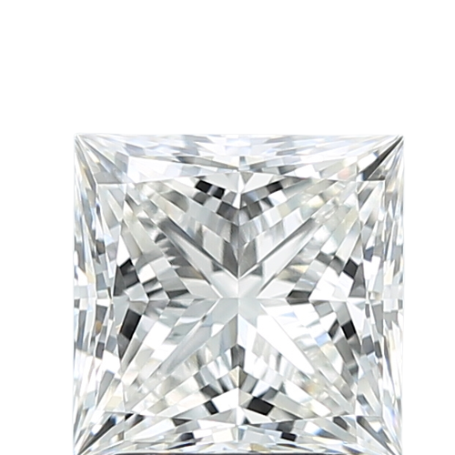 3.09 Carat F VVS2 Princess Lab Diamond