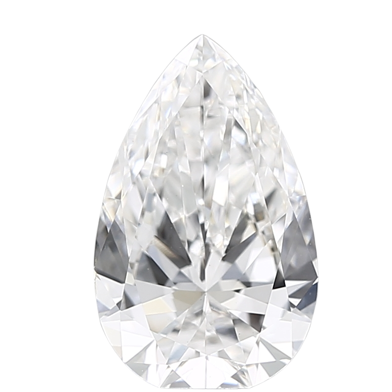 3 Carat E VVS2 Pear Lab Diamond