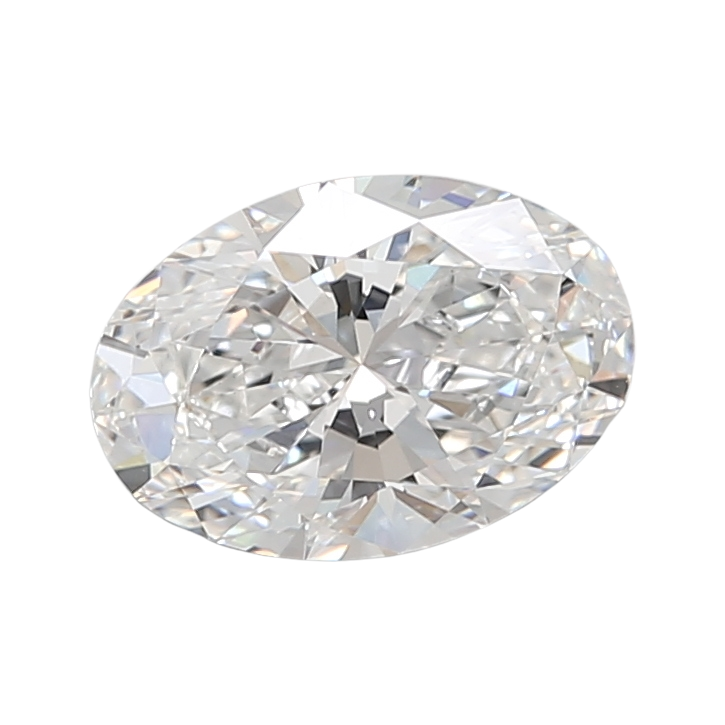 3.06 Carat E VVS2 Oval Lab Diamond