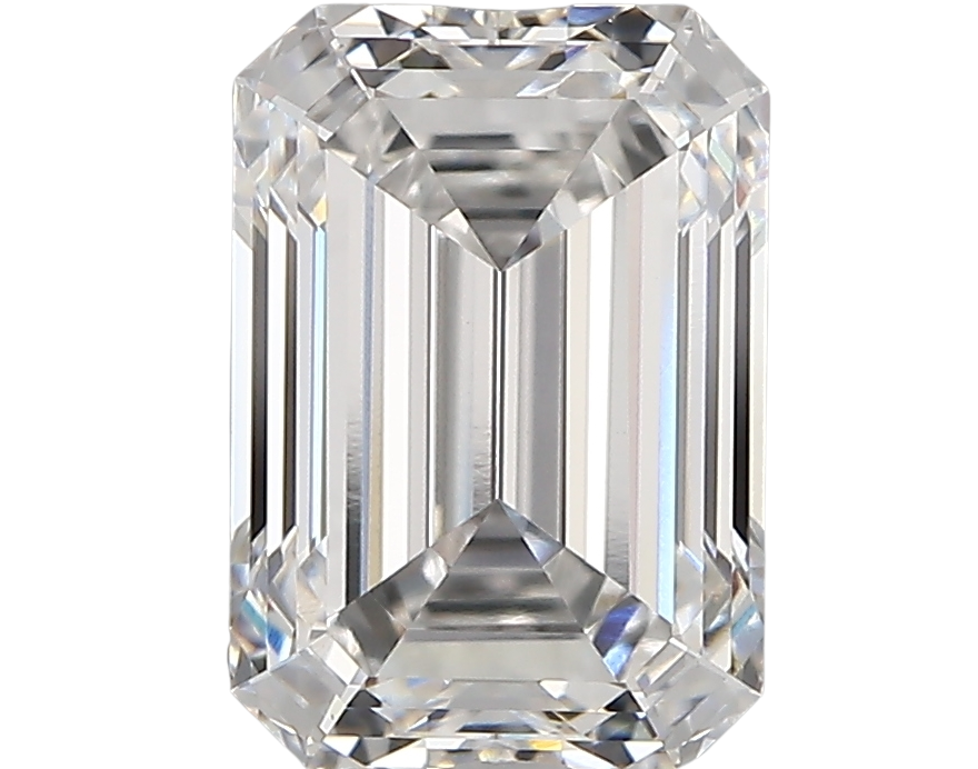 3.09 Carat E VVS2 Emerald Lab Diamond