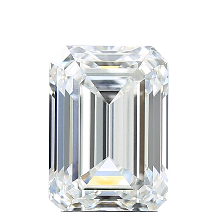 3.04 Carat F VVS2 Emerald Lab Diamond