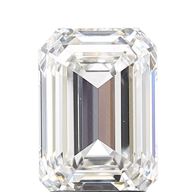 3.07 Carat F VVS2 Emerald Lab Diamond