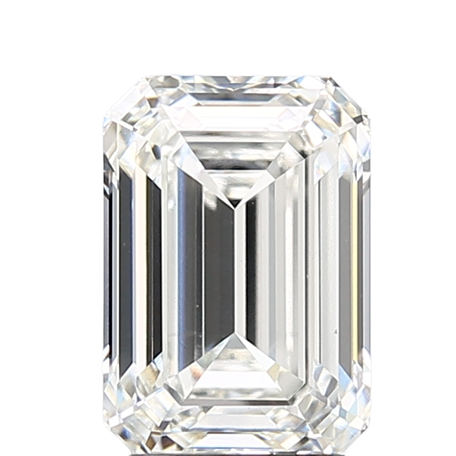 3.01 Carat F VVS2 Emerald Lab Diamond