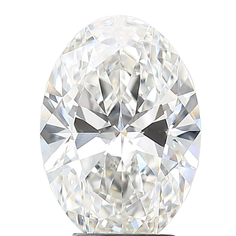 3.02 Carat F VVS2 Oval Lab Diamond