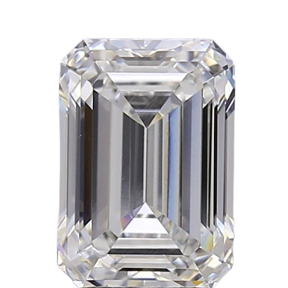 3.04 Carat F VVS2 Emerald Lab Diamond