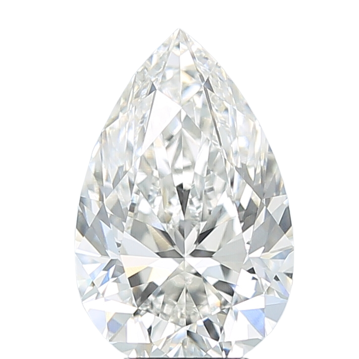 3.02 Carat F VVS2 Pear Lab Diamond