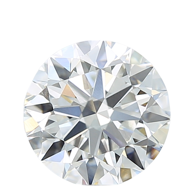 3.01 Carat F VVS2 Round Lab Diamond
