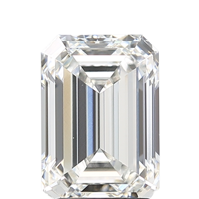 3.08 Carat F VVS2 Emerald Lab Diamond