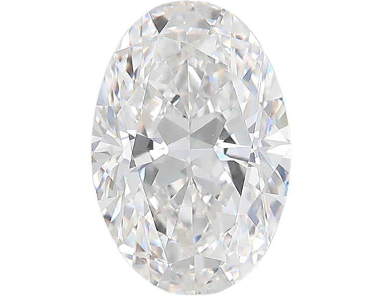 3 Carat E VVS2 Oval Lab Diamond